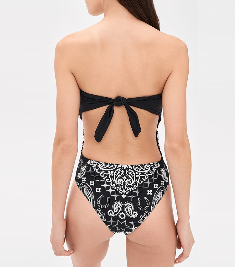Bandeau Printed Swimsuit Set(s)