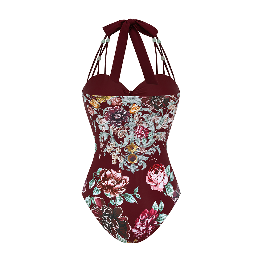 [Copy]Underwire Bow-detailed Swimsuit Set(s)