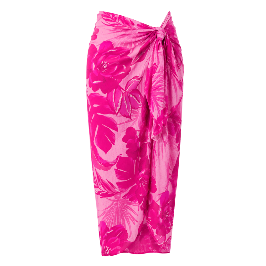1 Detachable-Strap Miami Blossom Print Swimsuit Set(s)