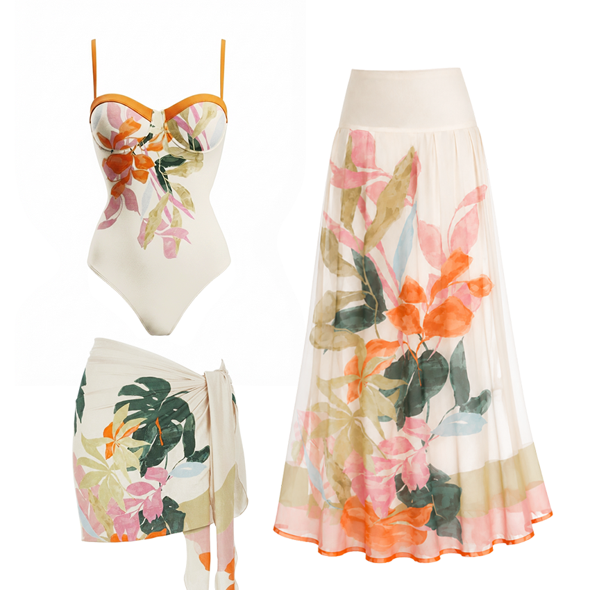 2 Print Swimsuit Set(s)