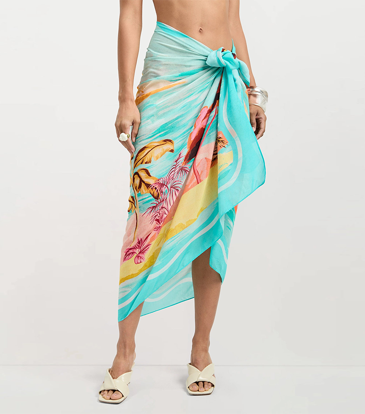 Reversible Landscape Print Swimsuit set(s)