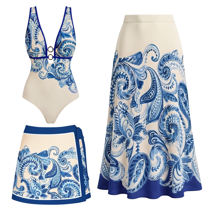 4 Print Swimsuit Set(s)