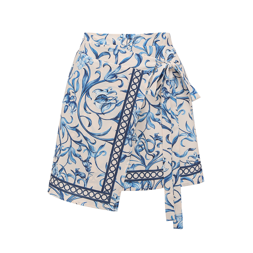 [Copy]Backless Lemon Printed Swimsuit Set(s)