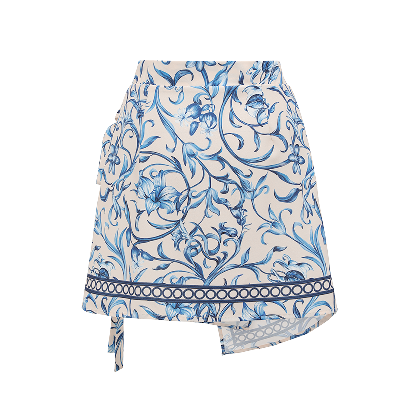 [Copy]Backless Lemon Printed Swimsuit Set(s)