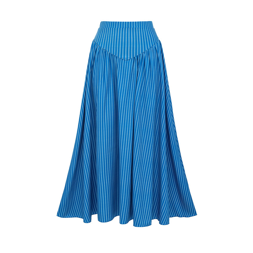 Bandeau Bowknot Decor Striped Print Swimsuit Set(s)