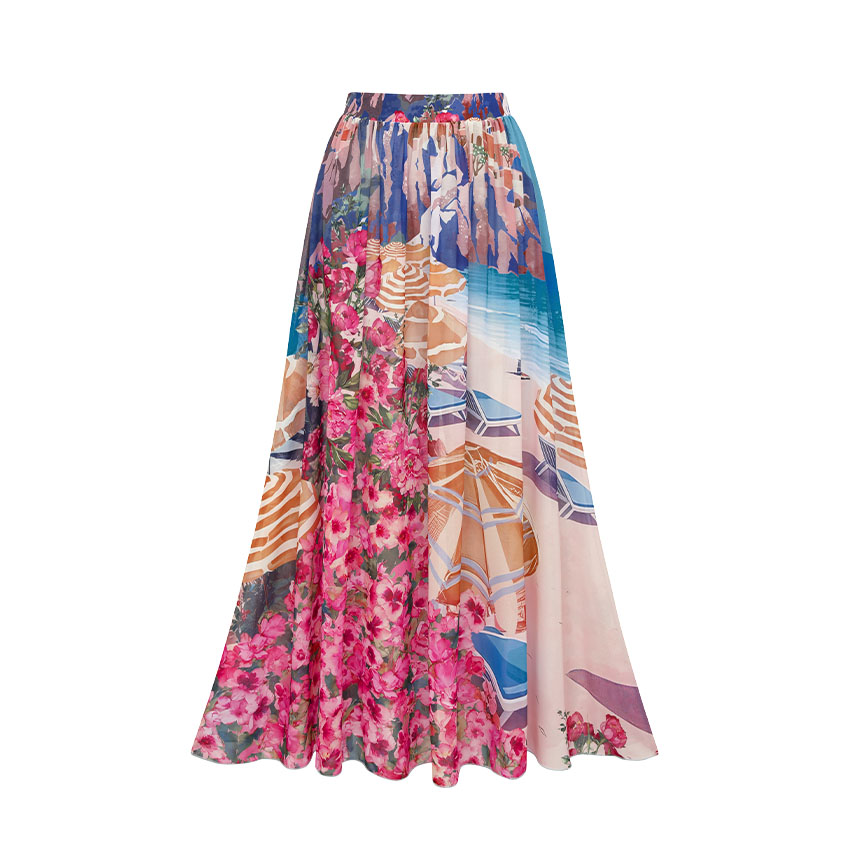 Bandeau Lace Up Print Swimsuit Set(s)