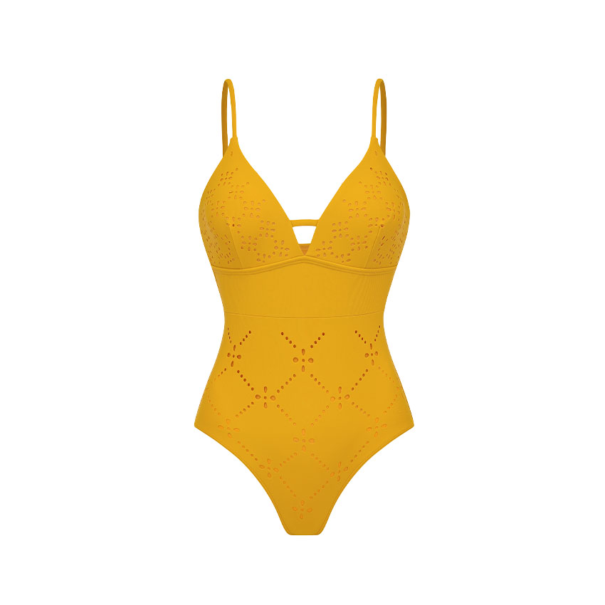  Laser Cutting Flower Hollow Swimsuit Set(s)