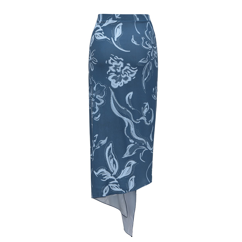 One Shoulder Printed Swimsuit Set(s)