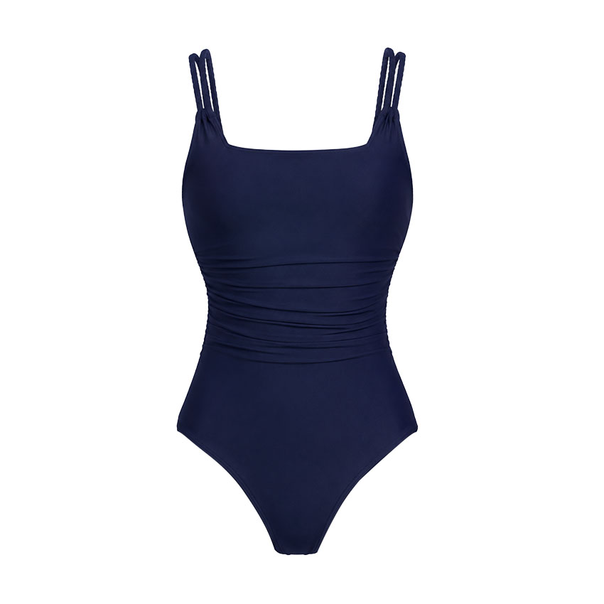 Bandeau Solid Color Swimsuit Set(s)