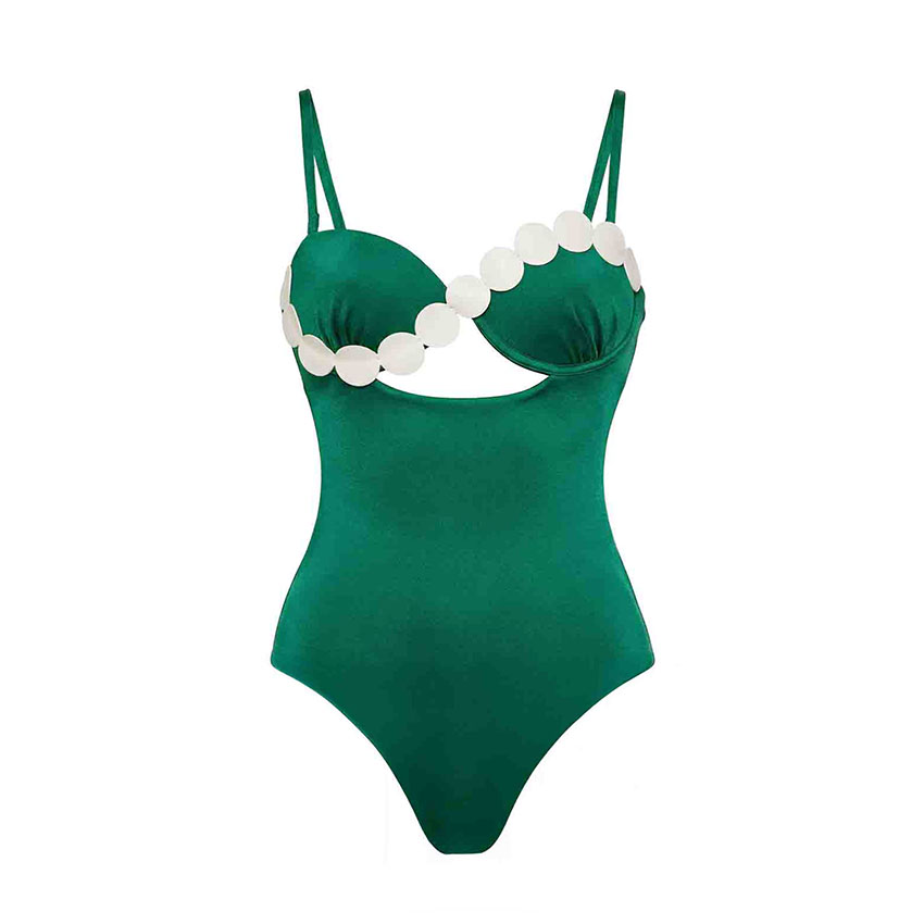  Laser Cutting Flower Hollow Swimsuit Set(s)