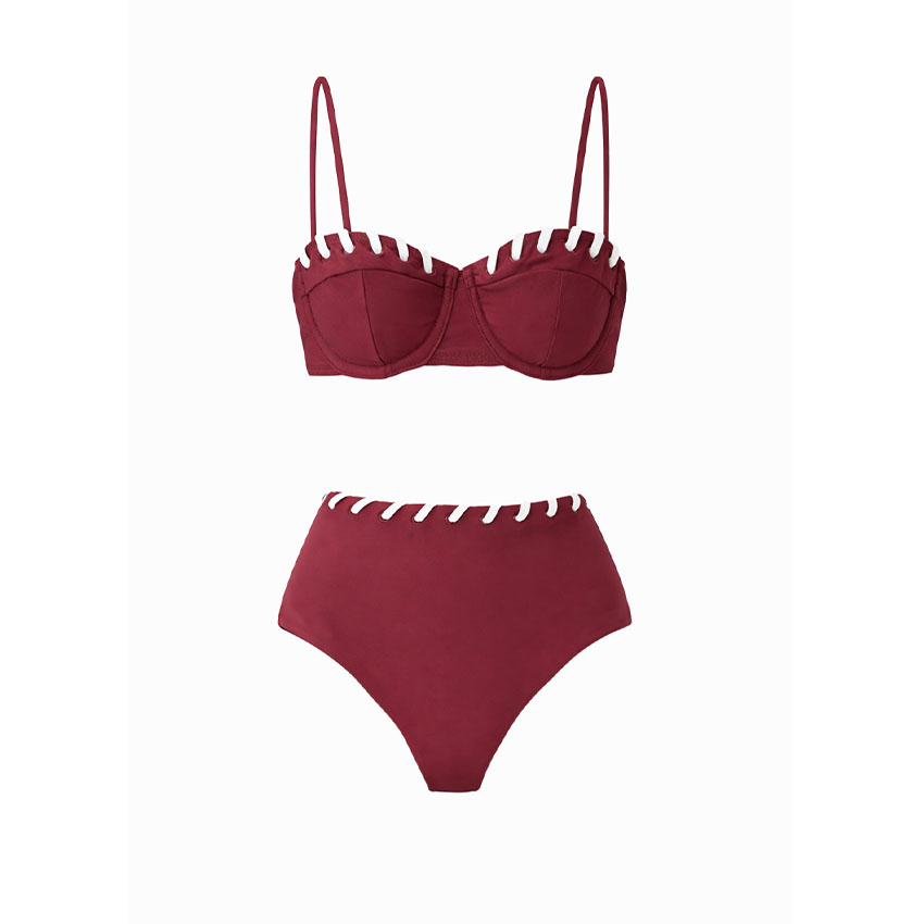 Solid Color Swimsuit Set(s)