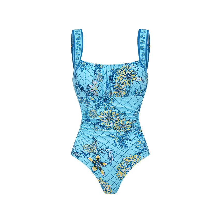 Bandeau Blossom Print Swimsuit Set(s)