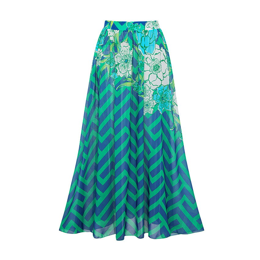 Bowknot Blossom Print Swimsuit Set(s)