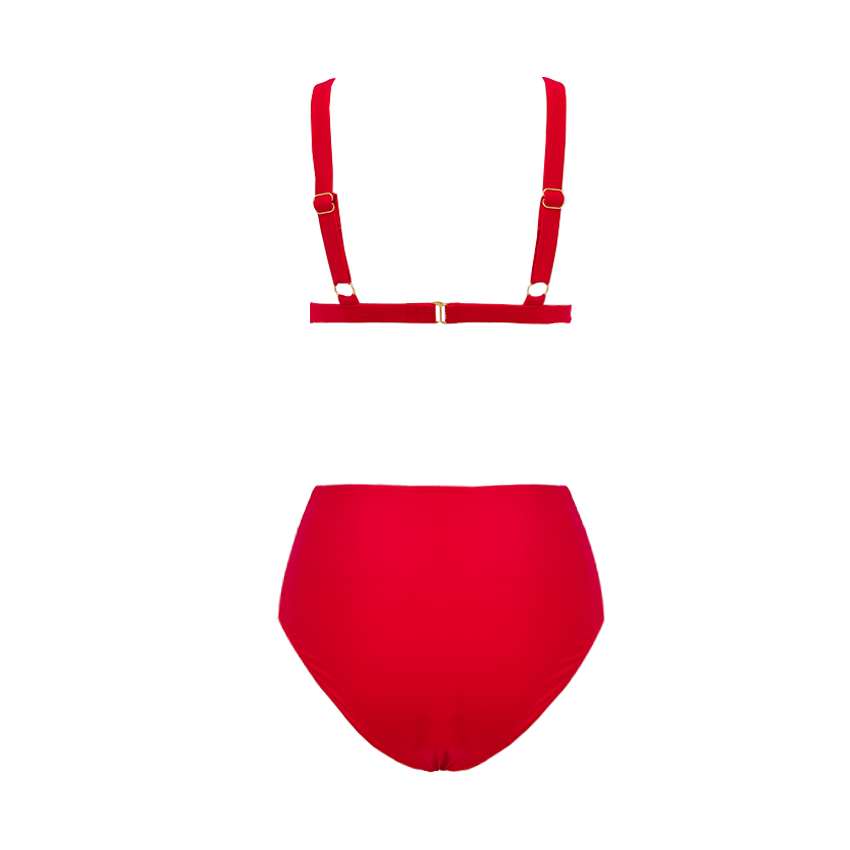Red Rope Decoration Swimsuit Set(s)