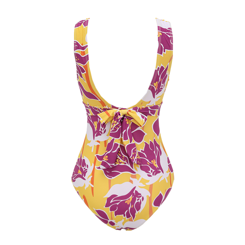 V-Neck Chain Decoration Swimsuit Set(s)