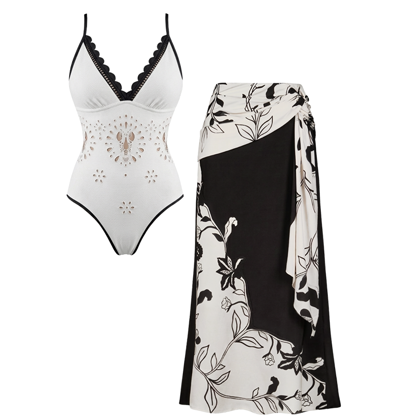Sling Laser Cut Swimsuit Set(s)