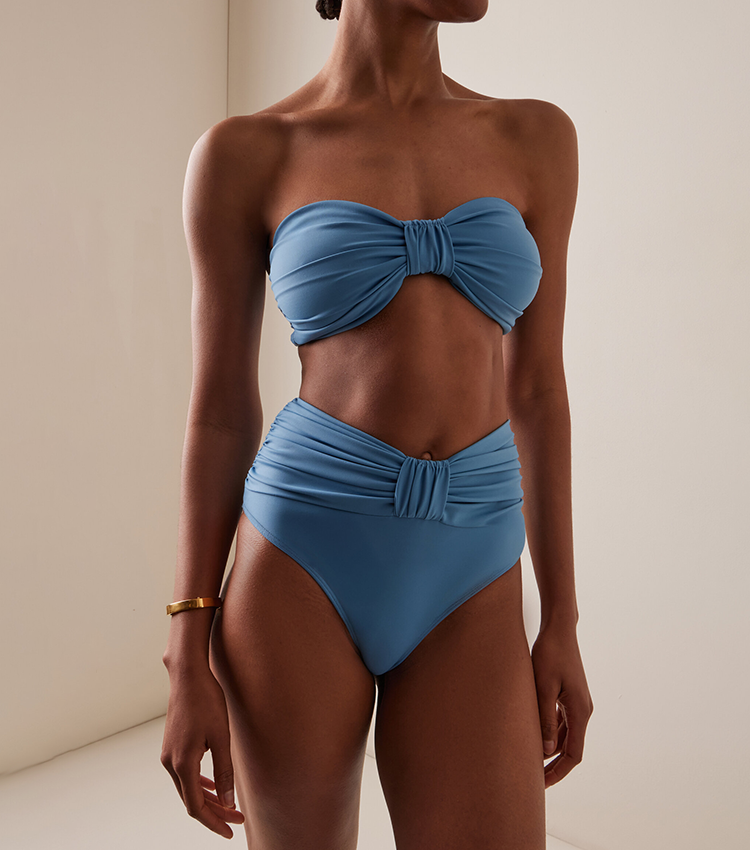 Detachable Shoulder Strap Bikini Swimsuit Set(s)