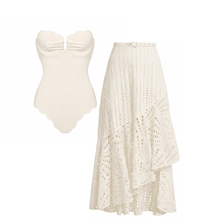 [Copy][Copy]Seville Tiles Printed Swimsuit Set(s)