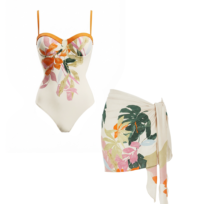 2 Print Swimsuit Set(s)