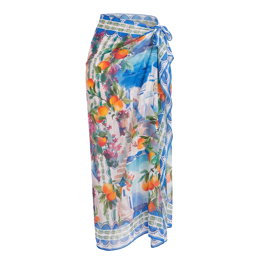 Reversible Landscape Print Swimsuit set(s)