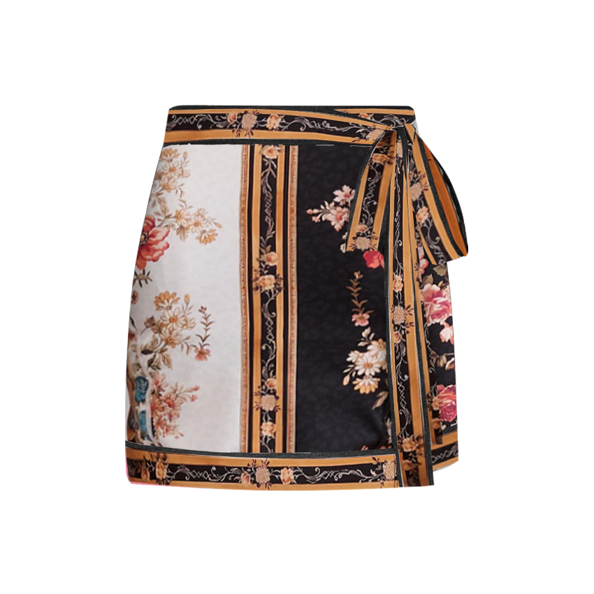 V Neck Color Blocking Swimsuit Set(s)