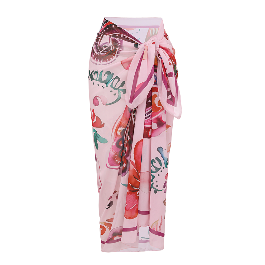 Multiple Ways to Style Pink Paisley Print Swimsuit Set(s)