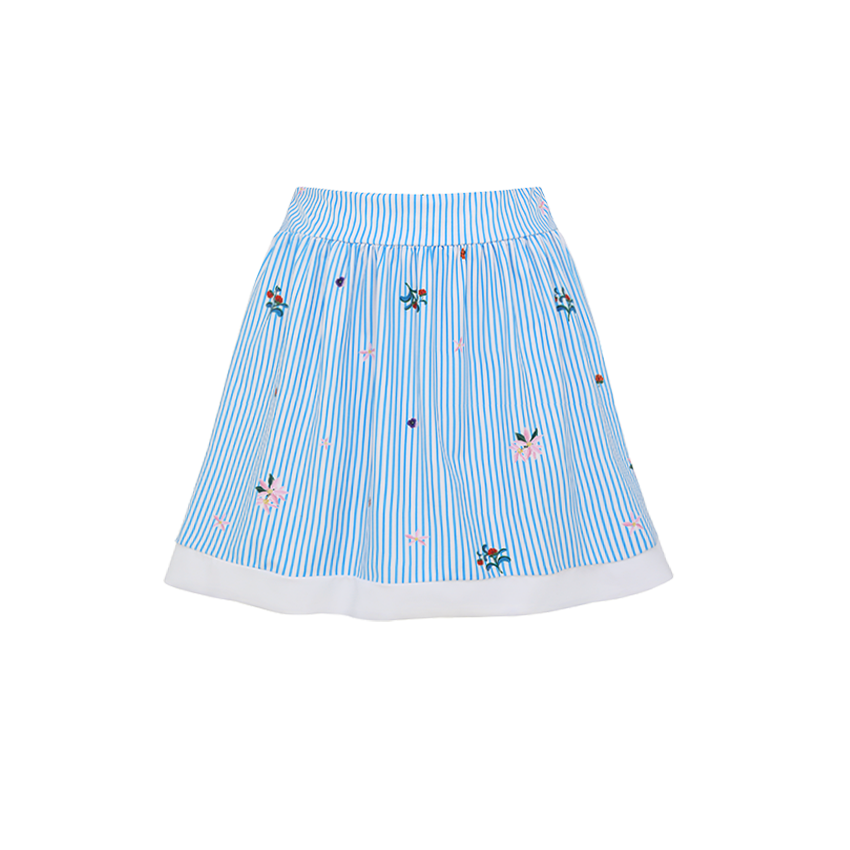 V-neck Blue Stripes Swimsuit Set(s)