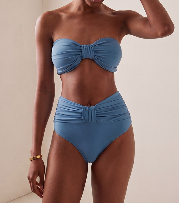 Detachable Shoulder Strap Bikini Swimsuit Set(s)