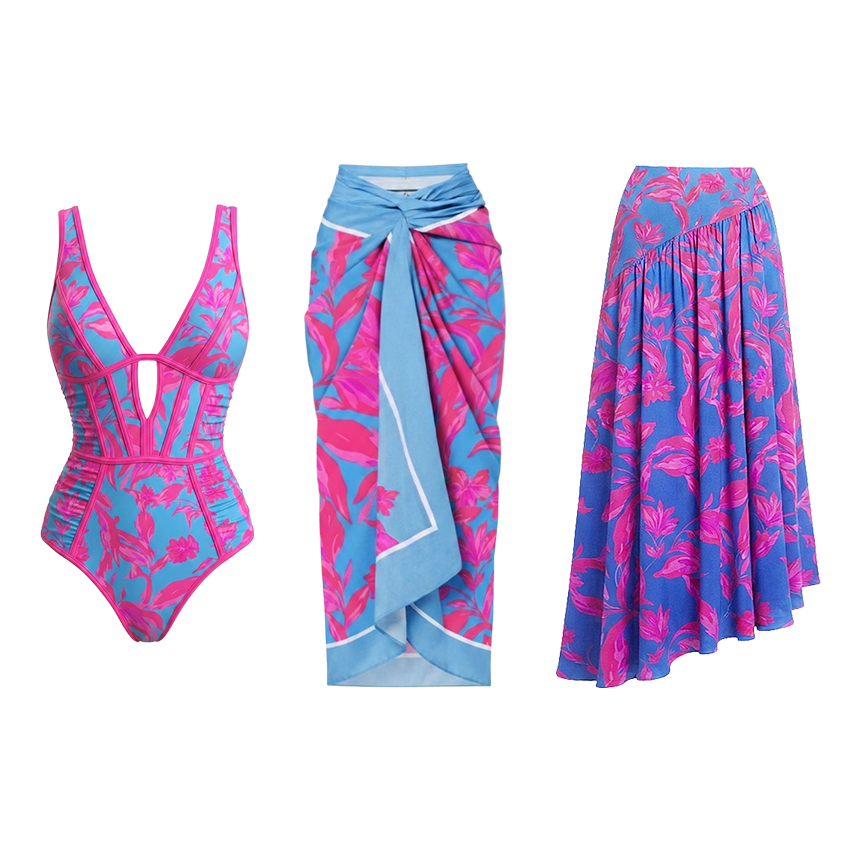 6 Print Swimsuit Set(s)