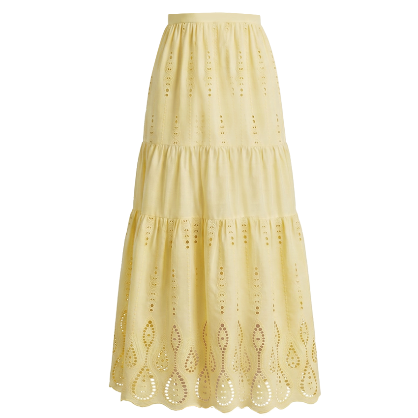 Yellow 3D Flower Decor Swimsuit Set(s)