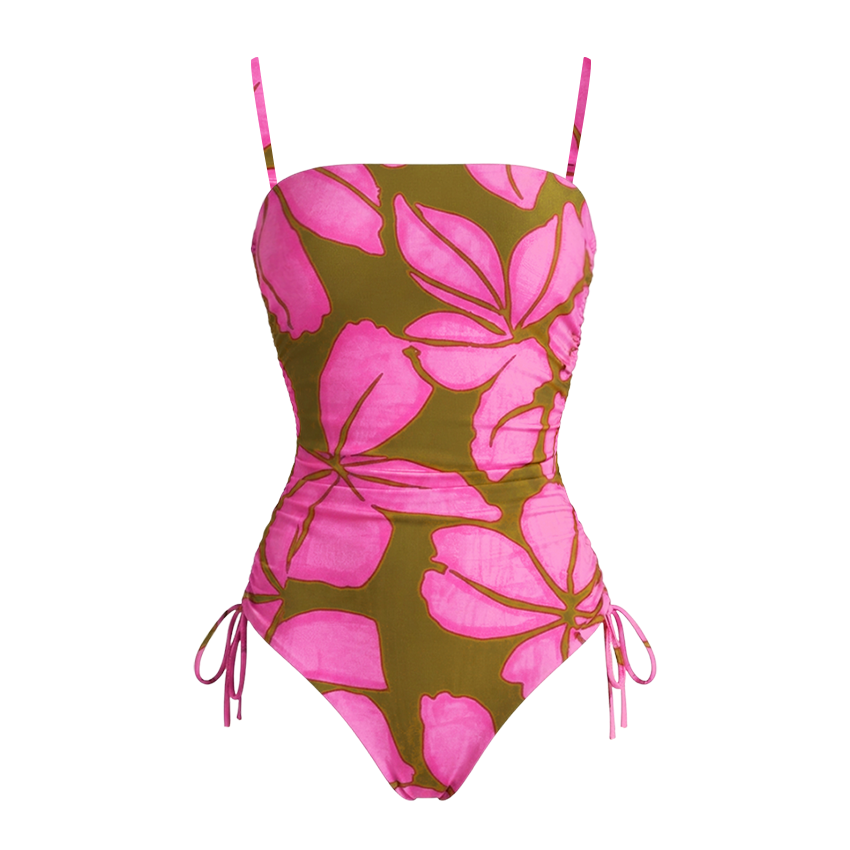 Bandeau Colorblock Swimsuit Set(s)