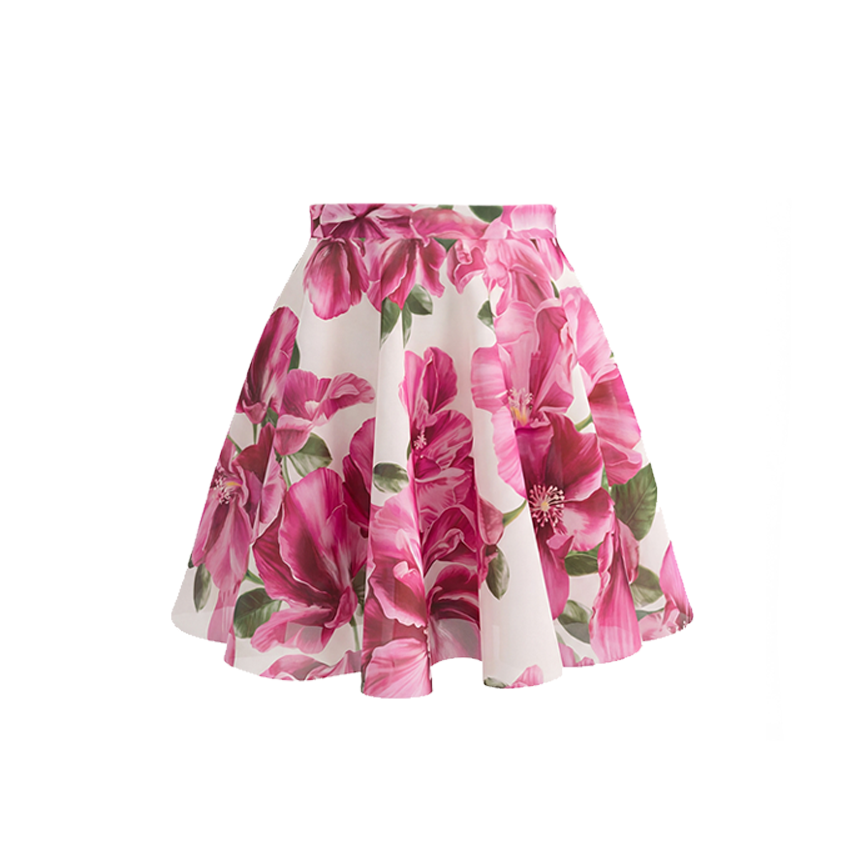 Pink Floral Printed Swimsuit Set(s)