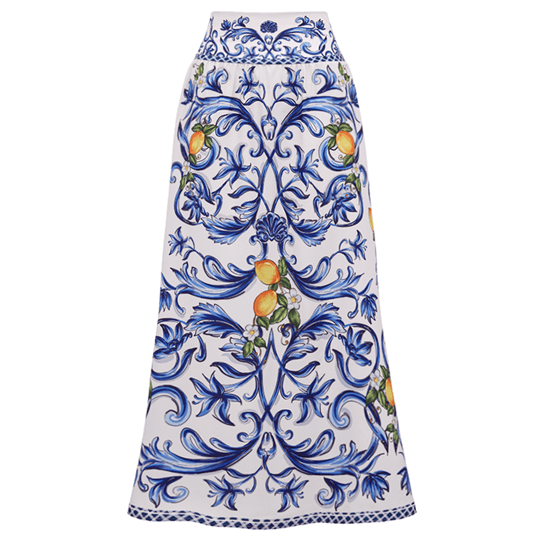 Cutout Lemon Printed Swimsuit Set(s)