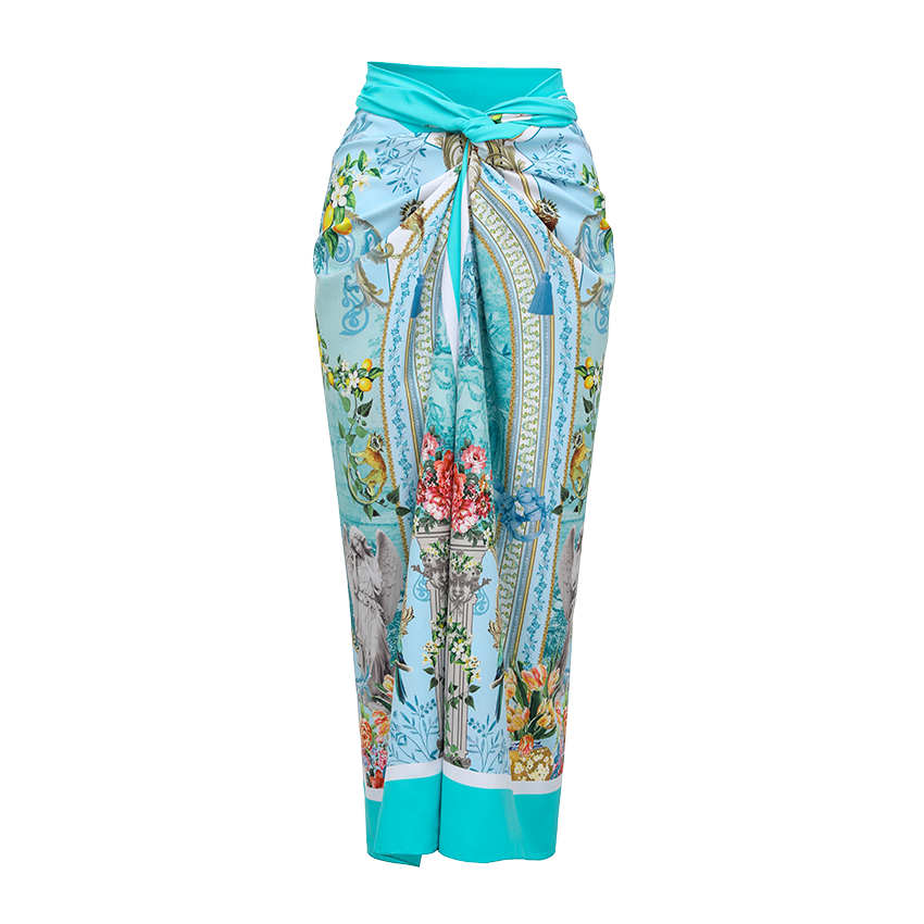 [Copy][Copy][Copy][Copy]Hollow out Peony Print Swimsuit Set(s)