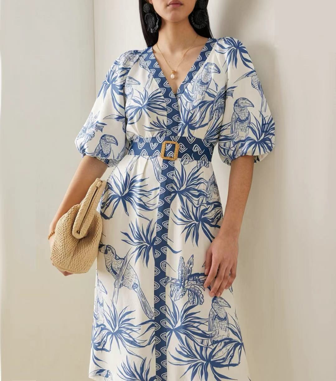 4Copy]Zebra Leopard Maxi Dress