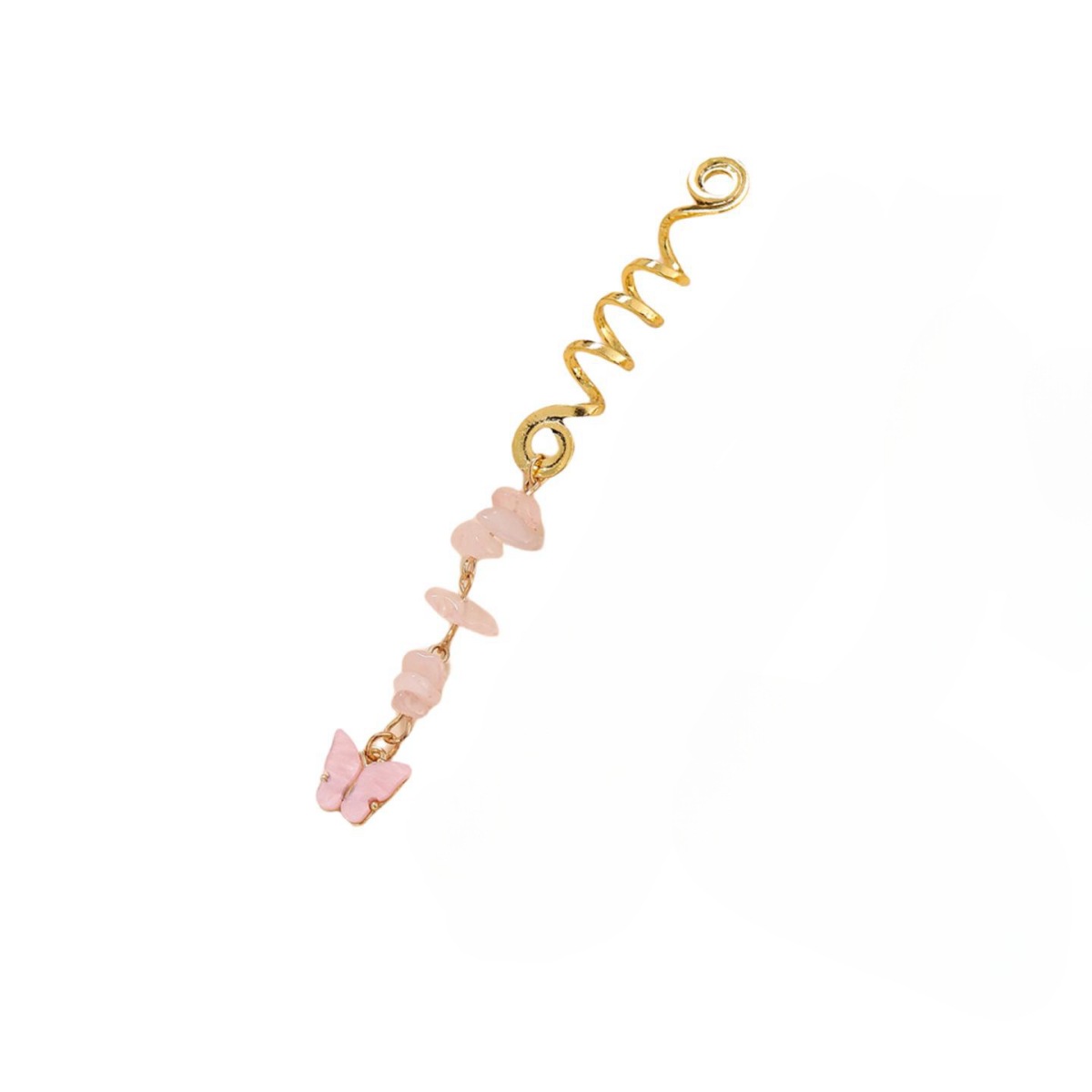 Resin Butterfly Pendant Hair Accessory