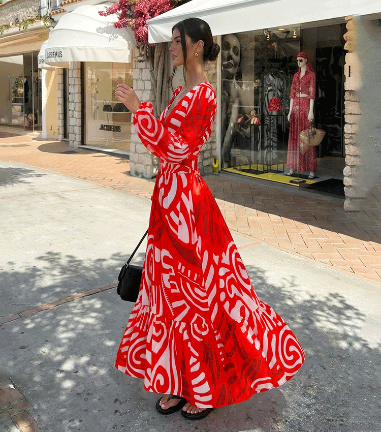 [Copy][Copy][Copy]One Shoulder Yellow Printed Swimsuit Set(s)