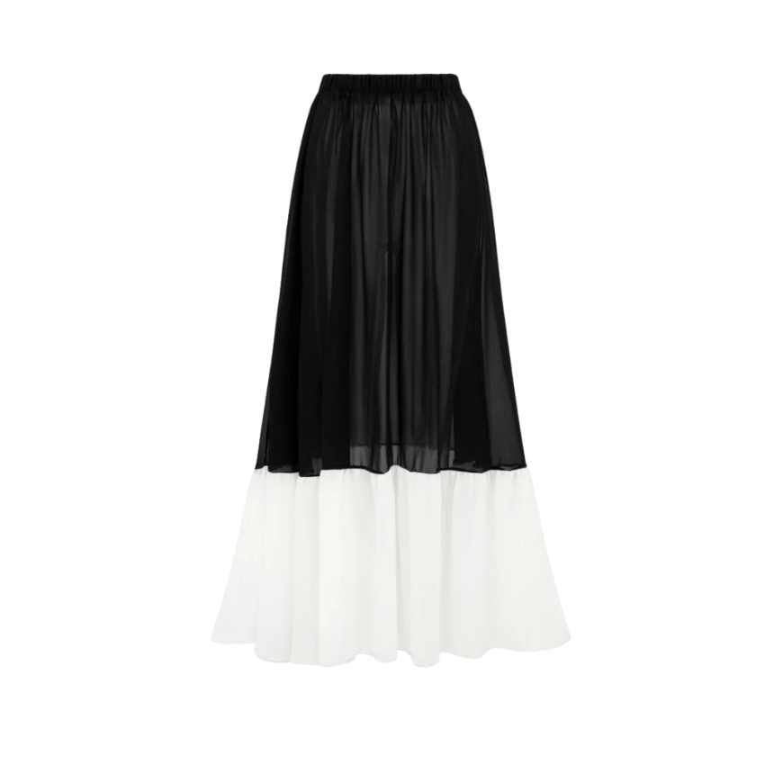 [Copy]Seashell Color Blocking Floral Print Swimsuit Set(s)