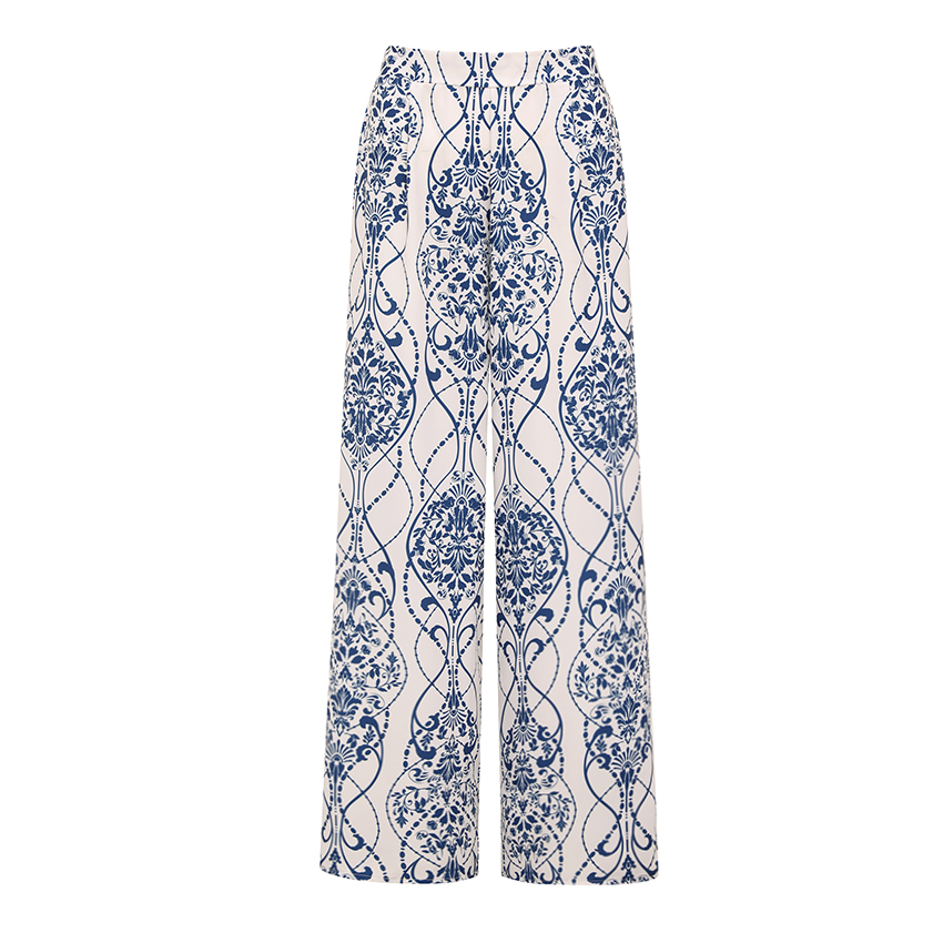 White Underwired Color Block Printed Swimsuit Set(s)