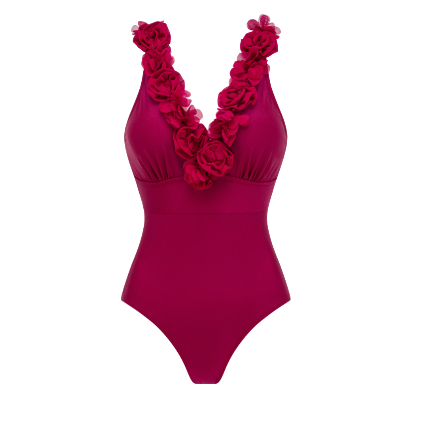 [Copy][Copy]Blue Tropic Bloom Swimsuit Set(s)