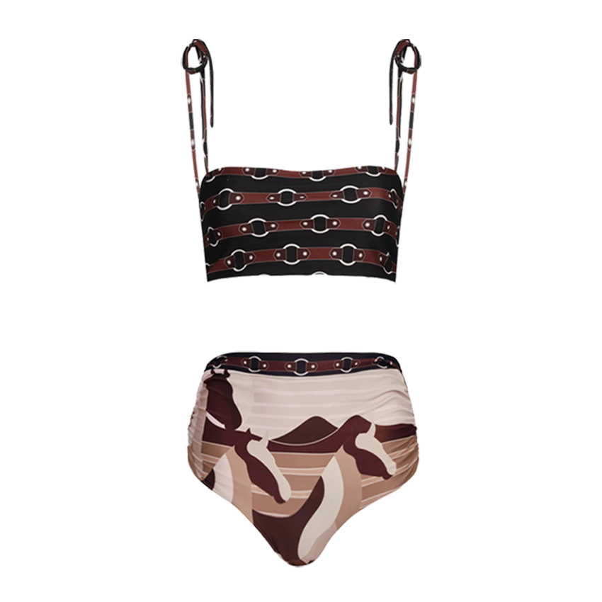 Reversible Horse Print Swimsuit Set(s)