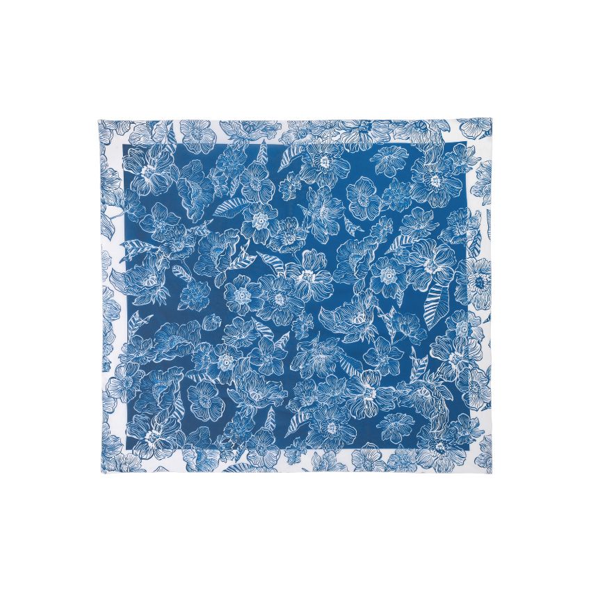 Color Block Square Scarf