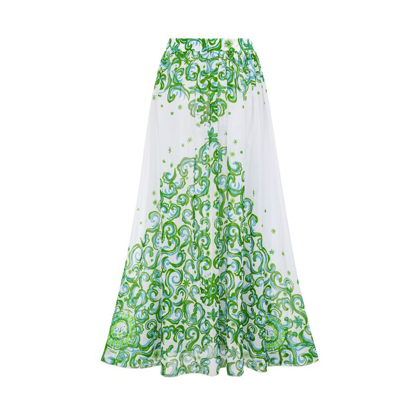 V Neck Printed Long Sleeve Rashguard Swimsuit Set(s)