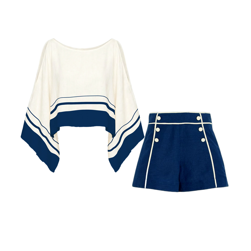 Nautical short set