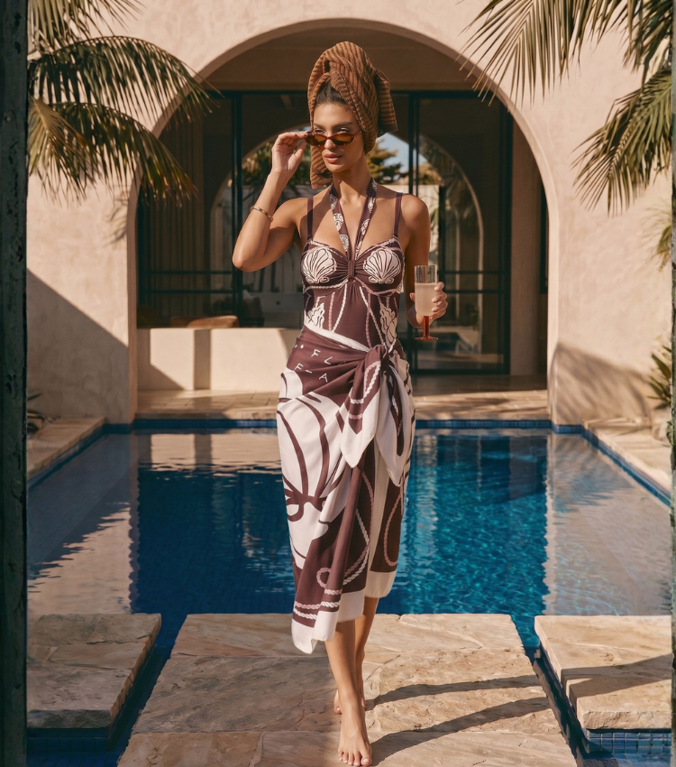 [Copy]Amber Palm Grove Swimsuit Set(s)