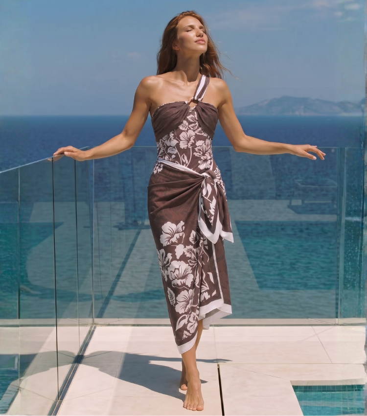 [Copy]Mocha Shell Swirl Swimsuit Set(s)
