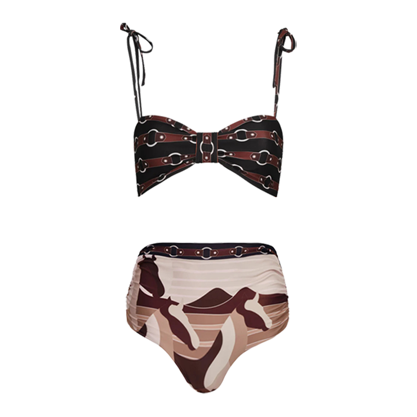 Reversible Horse Print Swimsuit Set(s)