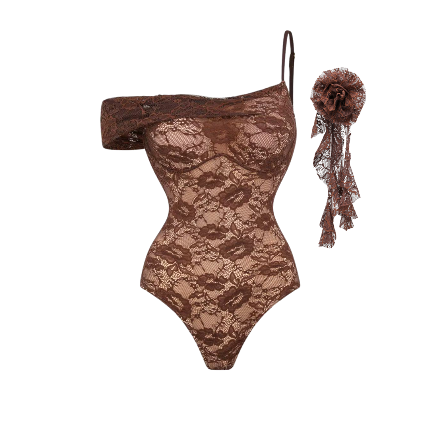 [Copy]Blue Floral Print Swimsuit Set(s)