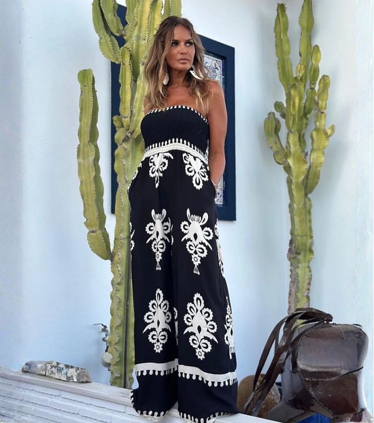 Bandeau Retro Jumpsuit