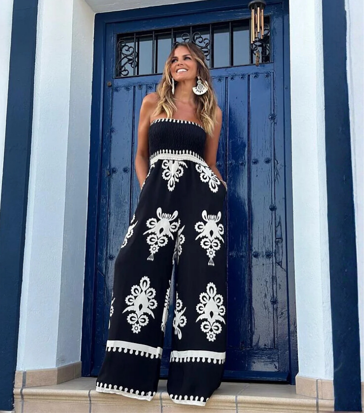 Bandeau Retro Jumpsuit